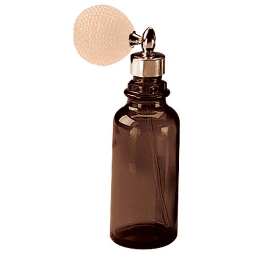 Atomizer with 1 2/3 oz. Amber Oil Bottle