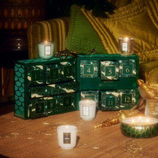 Set 12 Day Candle Advent Calendar