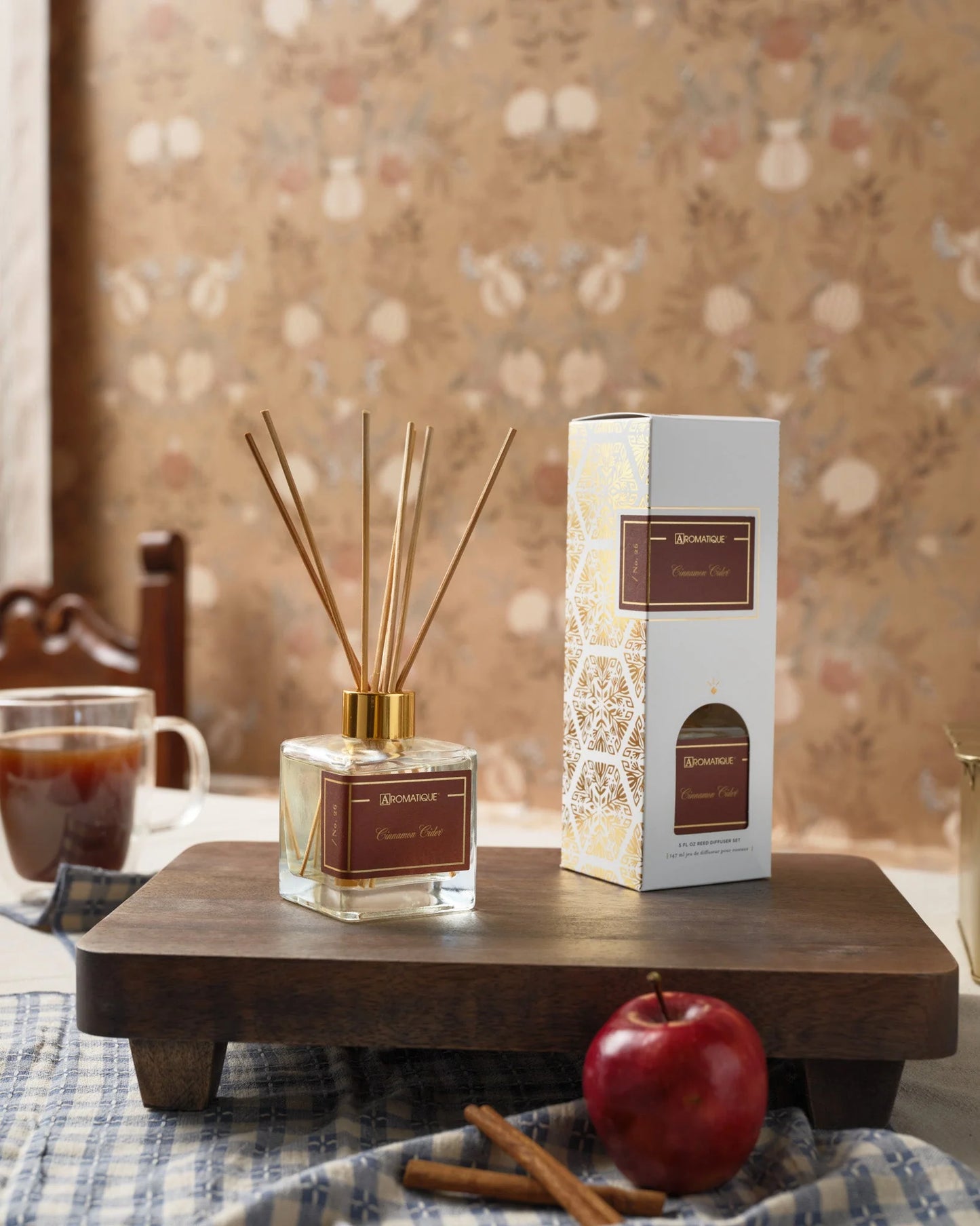 Cinnamon Cider - Reed Diffuser Set