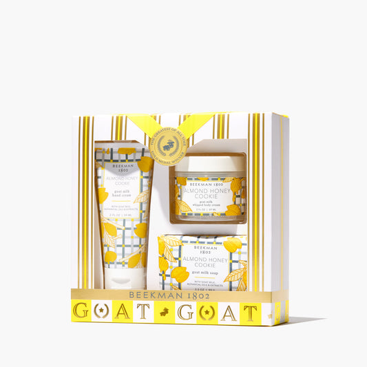 Almond Honey Cookie 3-Piece Bodycare Gift Set