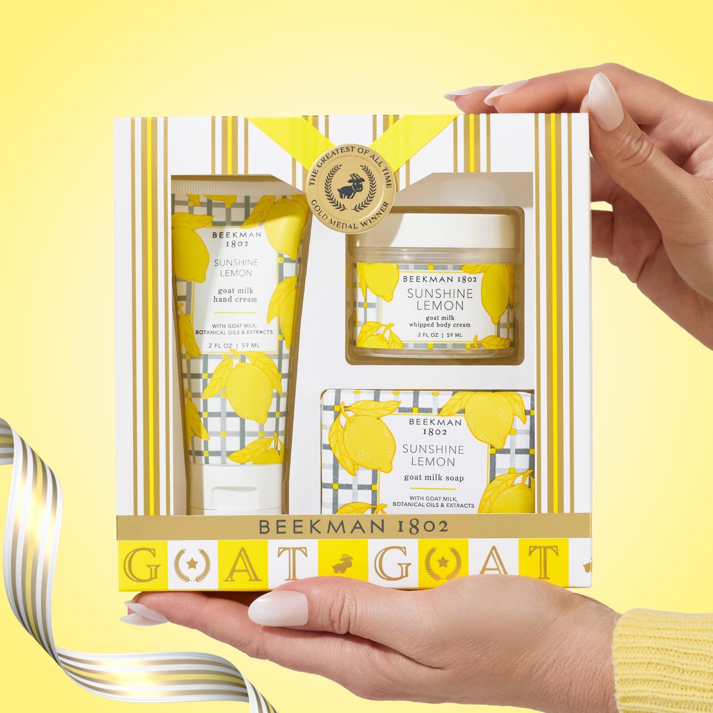 Sunshine Lemon 3-Piece Discovery Gift Set