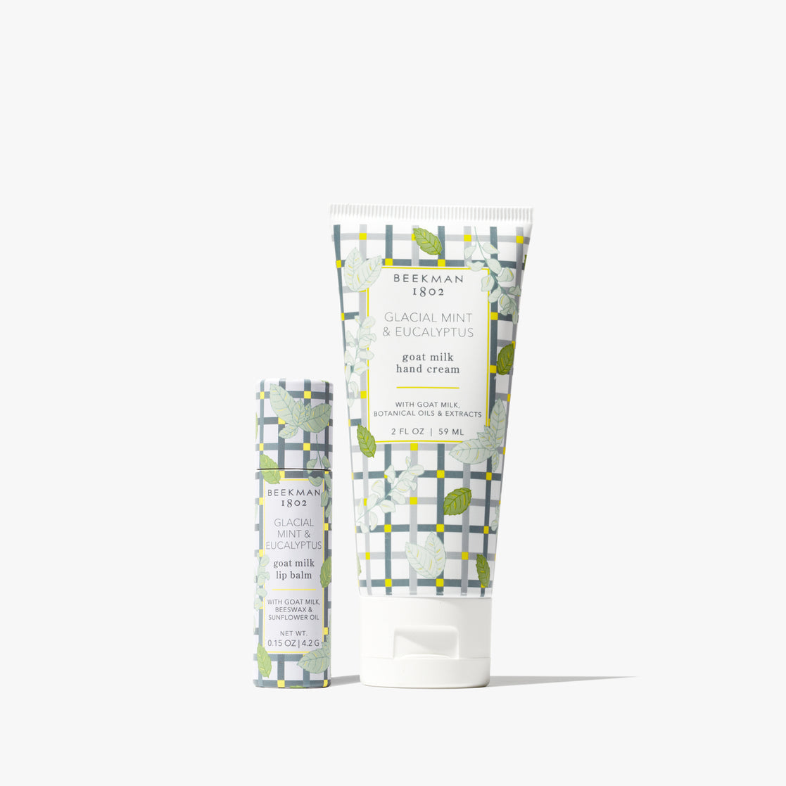 Glacial Mint & Eucalyptus Deluxe Hand & Lip Care Set
