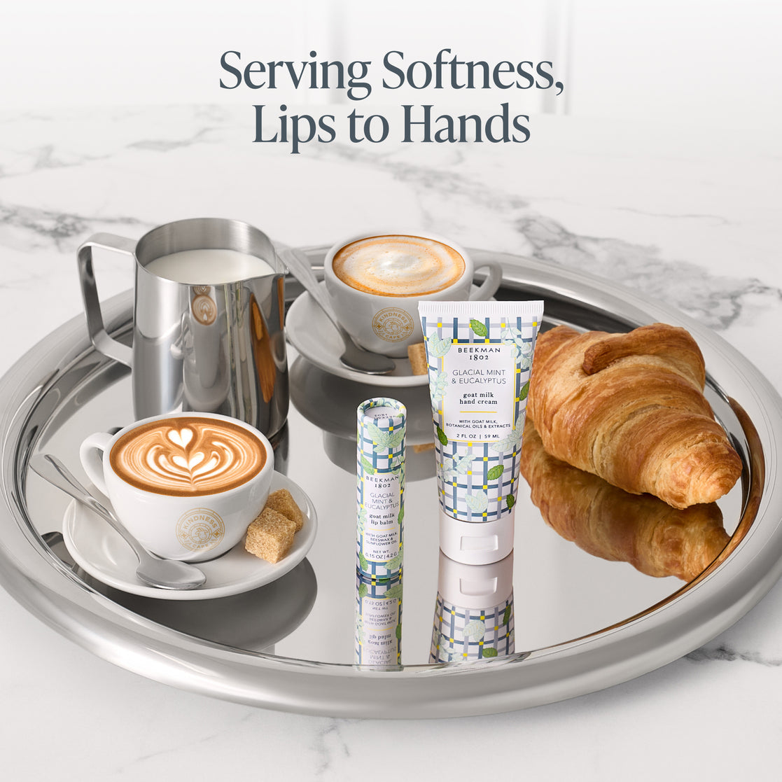 Glacial Mint & Eucalyptus Deluxe Hand & Lip Care Set