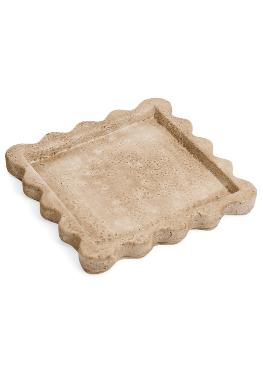 Plate Wavy Cement - Plato Ondulado