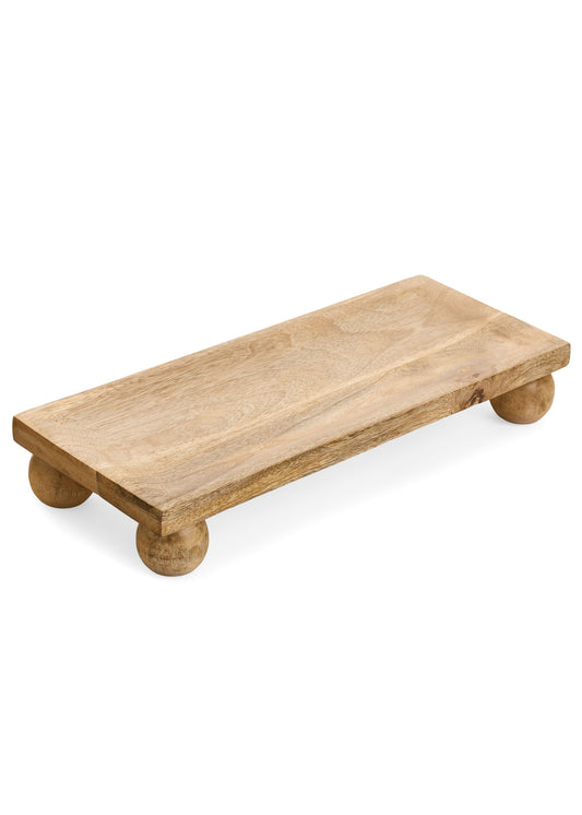 Serving Board W/Round Feet - Bandeja con Bases Redondas