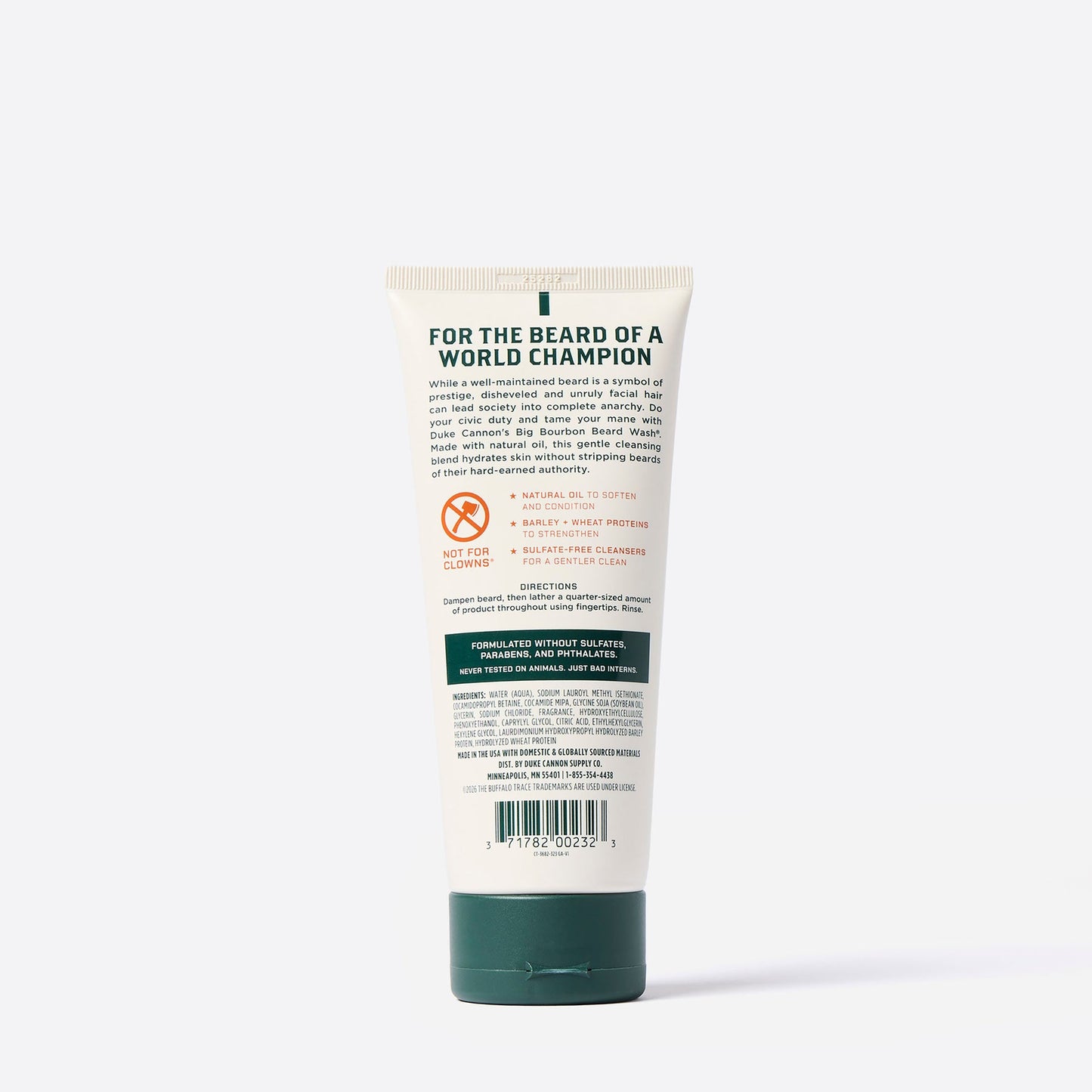 Big Bourbon Beard Wash - Shampoo para Barba