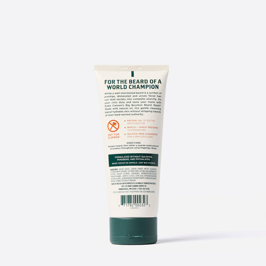Big Bourbon Beard Wash - Shampoo para Barba