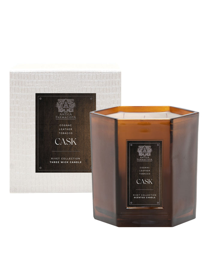 Cask Three-Wick Vela - Tres Mechas