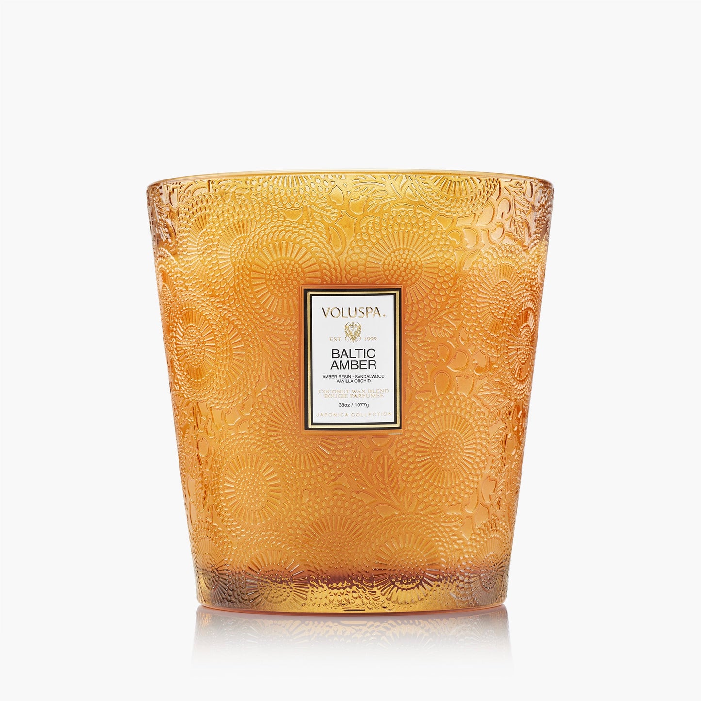 Baltic Amber 3 Wick Hearth Candle