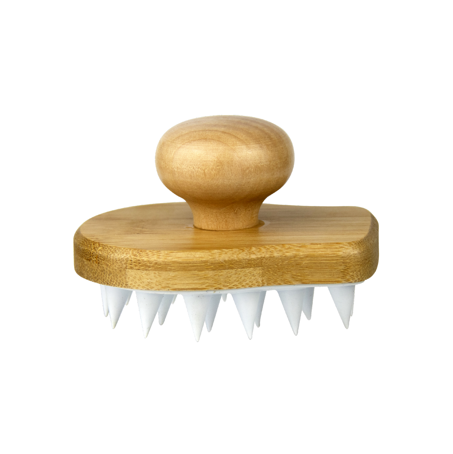 Bamboo Shampoo Scalp Brush- Pea