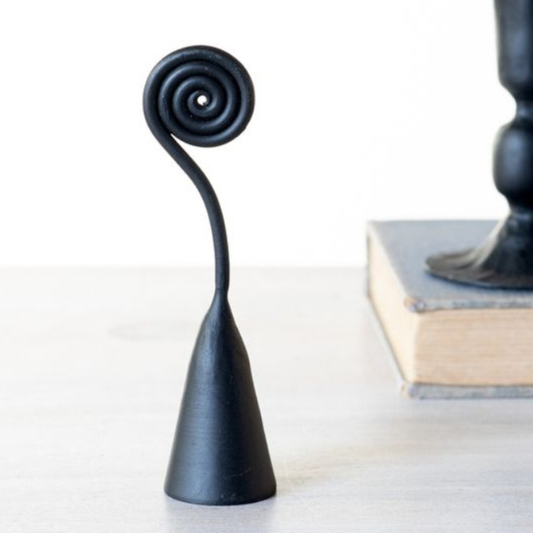 Black Candle Snuffer - Apagavelas
