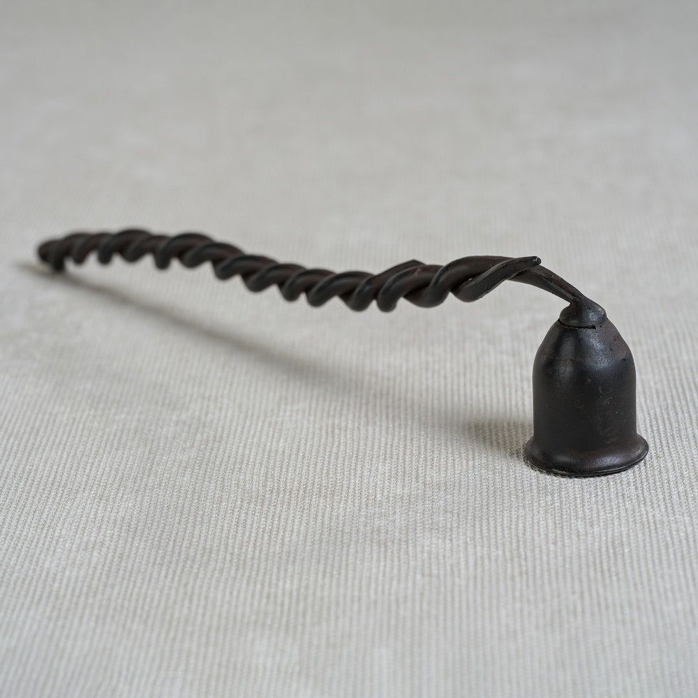 Brunel Twisted Wrought Iron Candle Snuffer