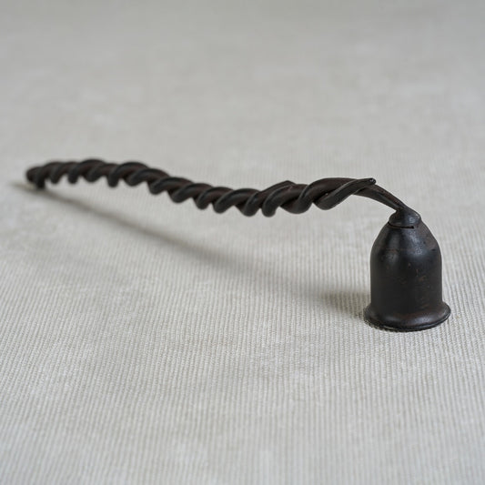 Brunel Twisted Wrought Iron Candle Snuffer