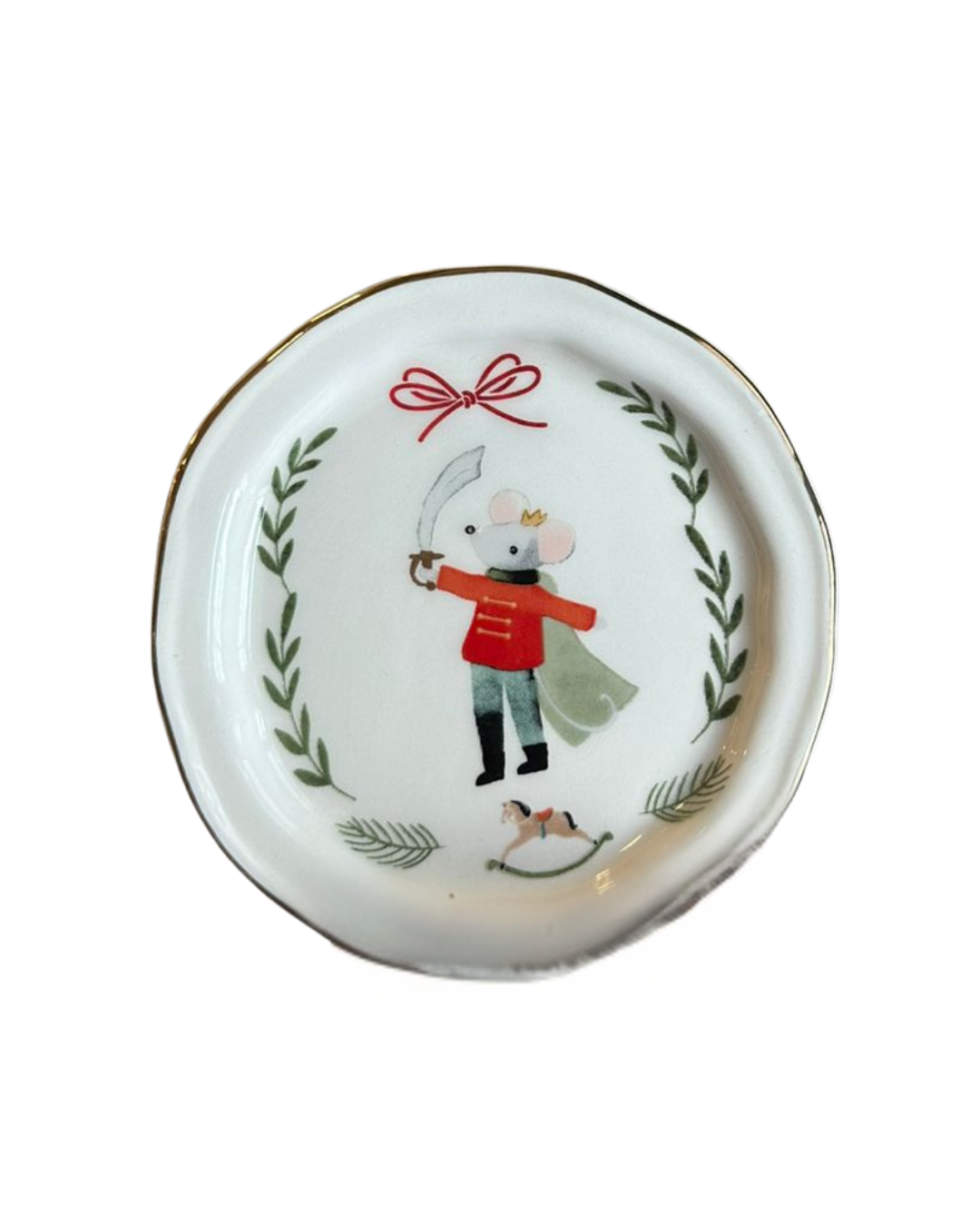 Nutcracker Tidbit Plates