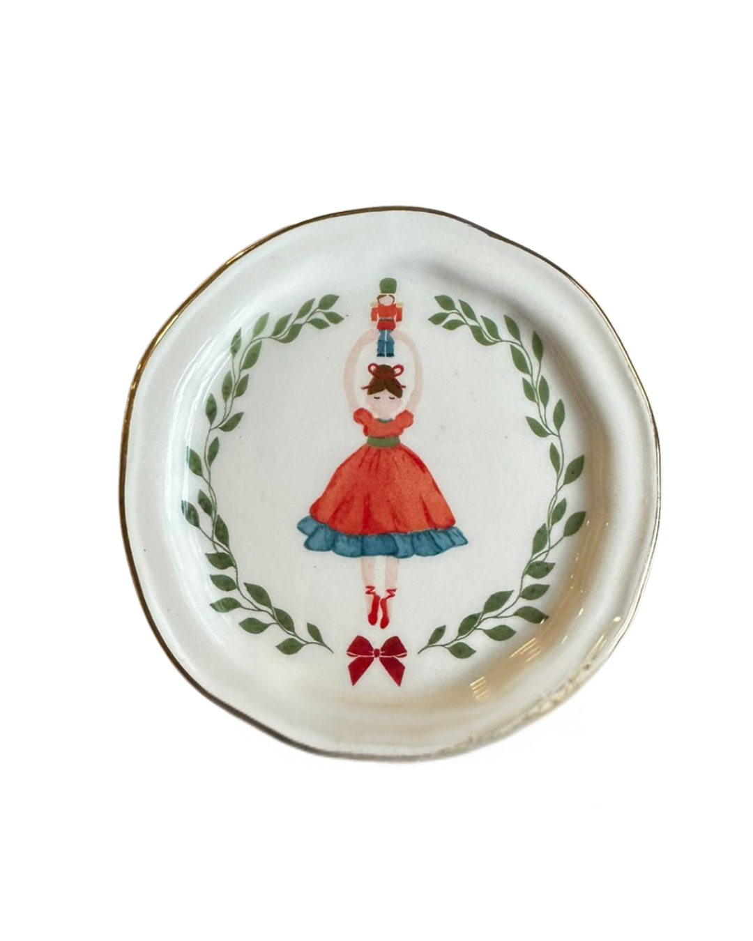 Nutcracker Tidbit Plates