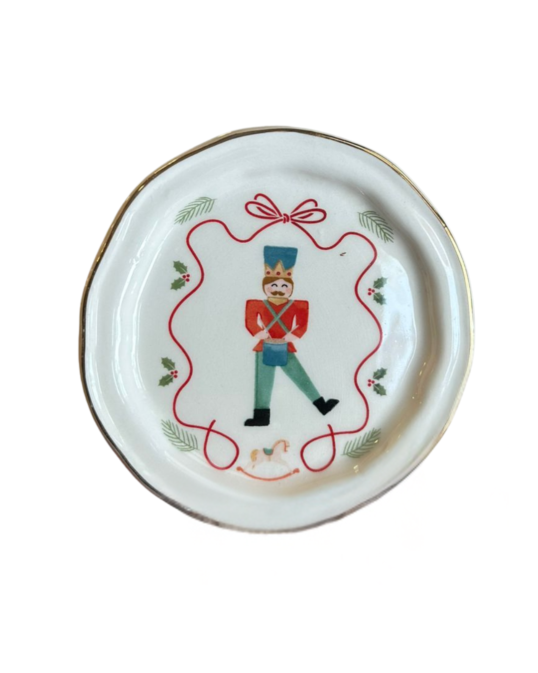 Nutcracker Tidbit Plates
