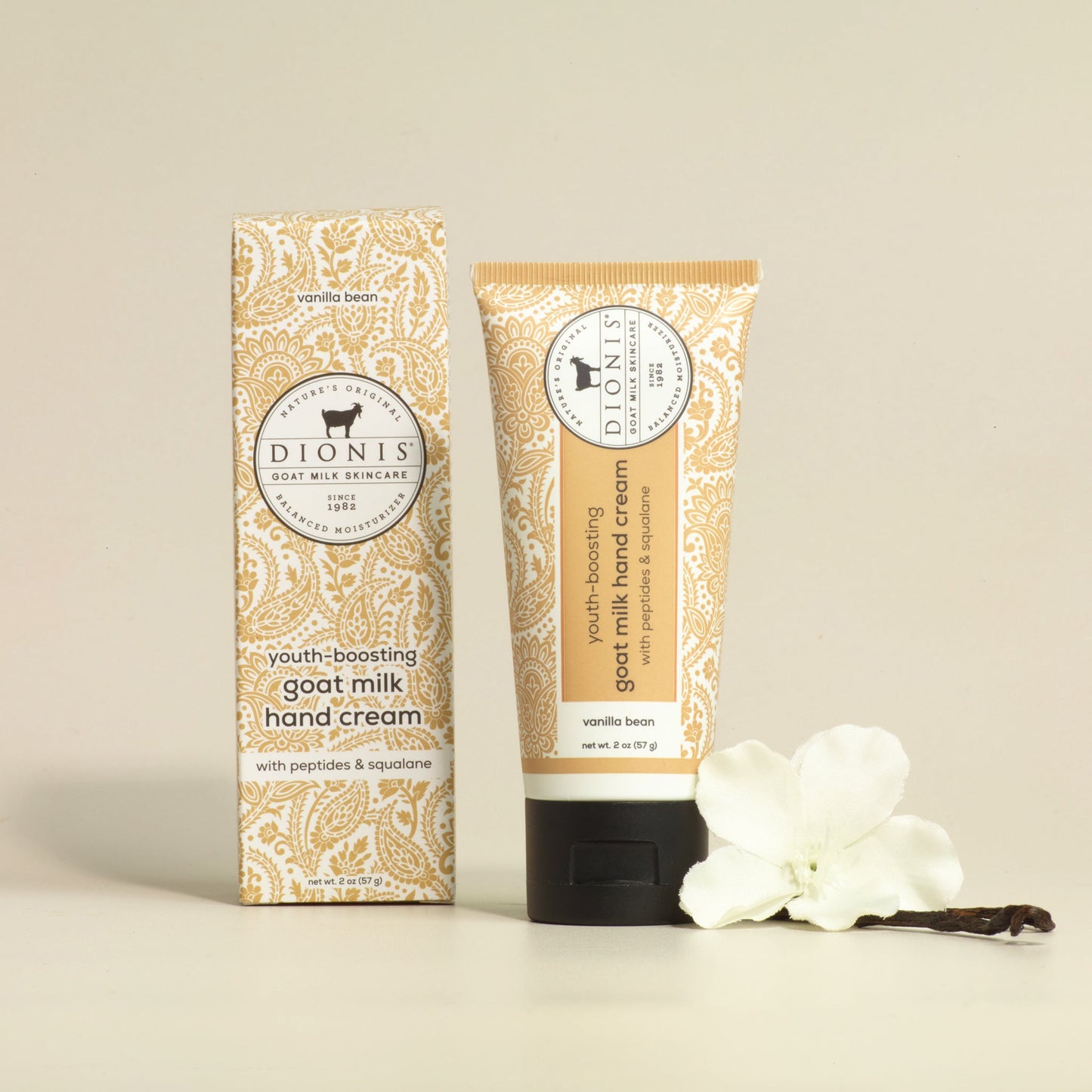 Vanilla Bean Youth-Boosting Goat Milk Hand Cream - Crema de Manos