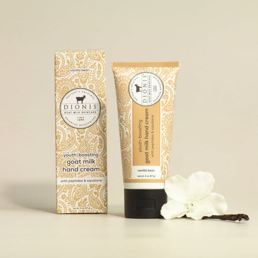 Vanilla Bean Youth-Boosting Goat Milk Hand Cream - Crema de Manos