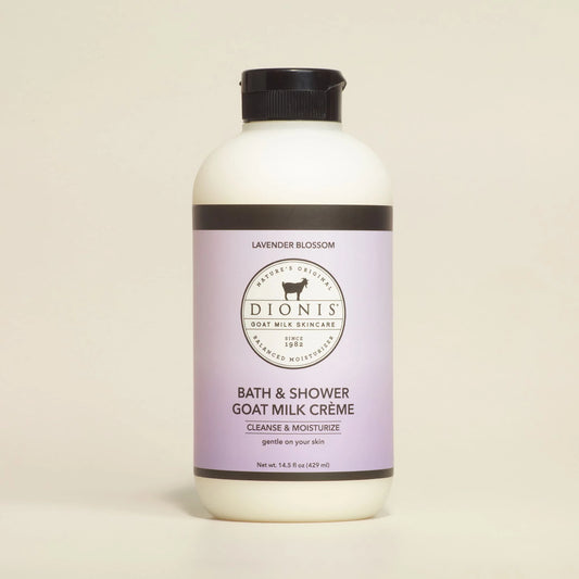 Lavender Blossom Bath & Shower Goat Milk Crème - Gel de Baño