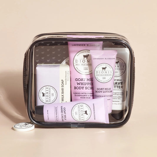 Lavender Blossom Goat Milk Travel Kit/Gift Set - Set de Regalo/Viaje