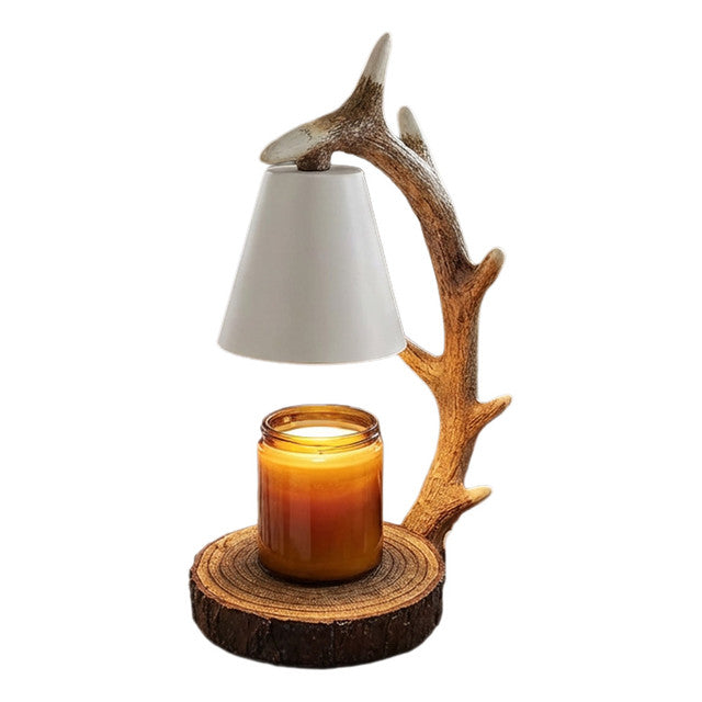 Candle Warmer Lamp Caribou Antler - Calentador de cera/velas