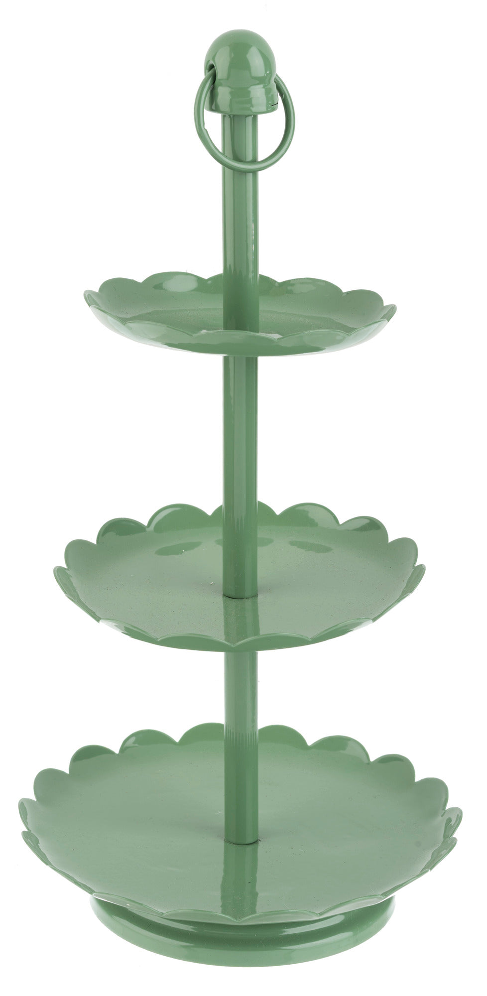 3 Tier Pedestal Stand Iron - Bandeja de 3 niveles