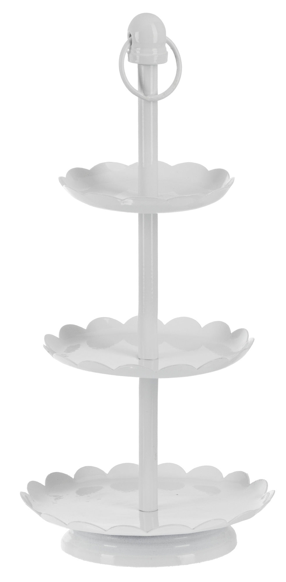 3 Tier Pedestal Stand Iron - Bandeja de 3 niveles