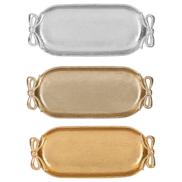 Bow Trinket Dish Iron - Plato