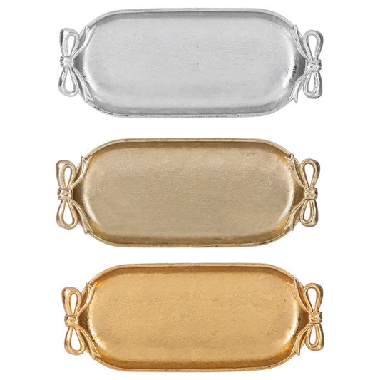 Bow Trinket Dish Iron - Plato