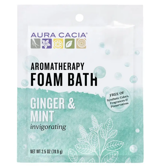 Invigorating Ginger & Mint Foam Bath 2.5 Oz