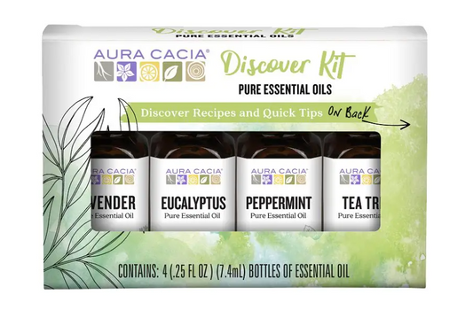Aura Cacia Discover Aceite Esencial Kit 1 Unit