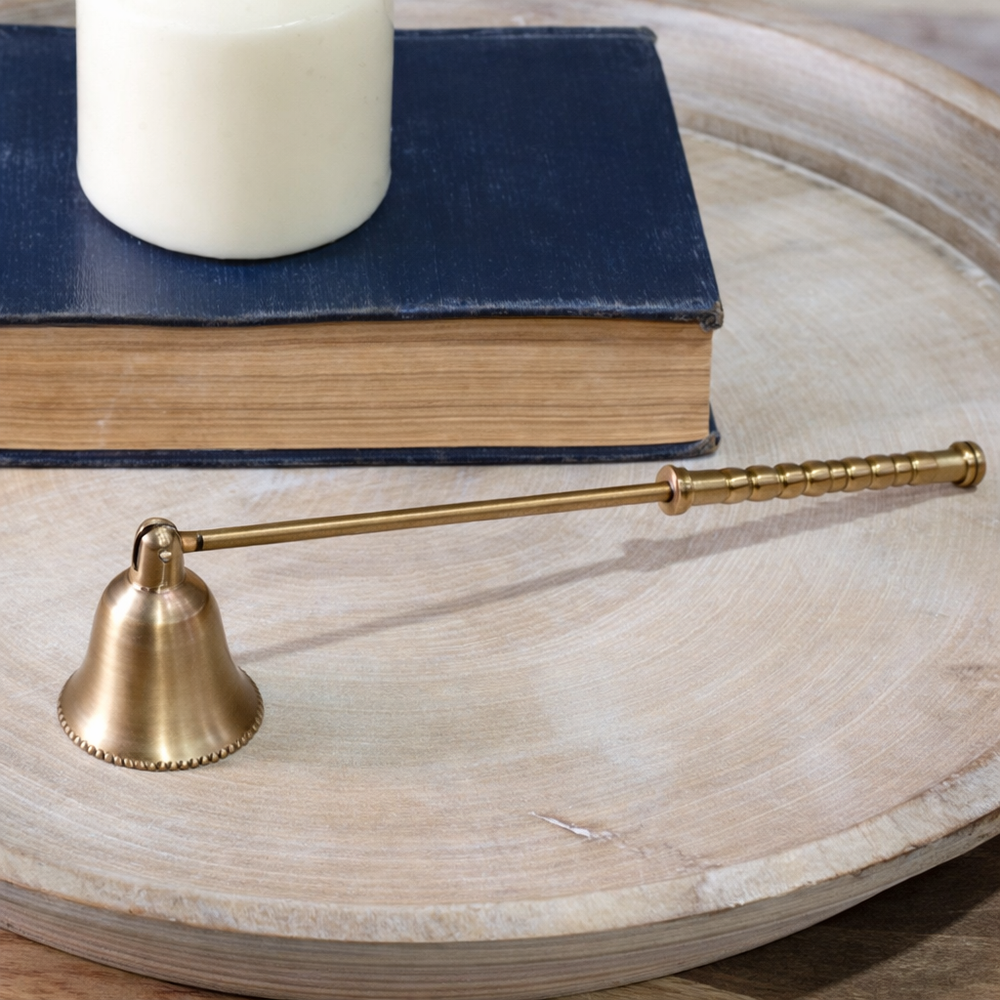 Brass Candle Snuffer - Apagavelas