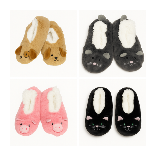 Furry Friends Snoozies – Women's Collection
