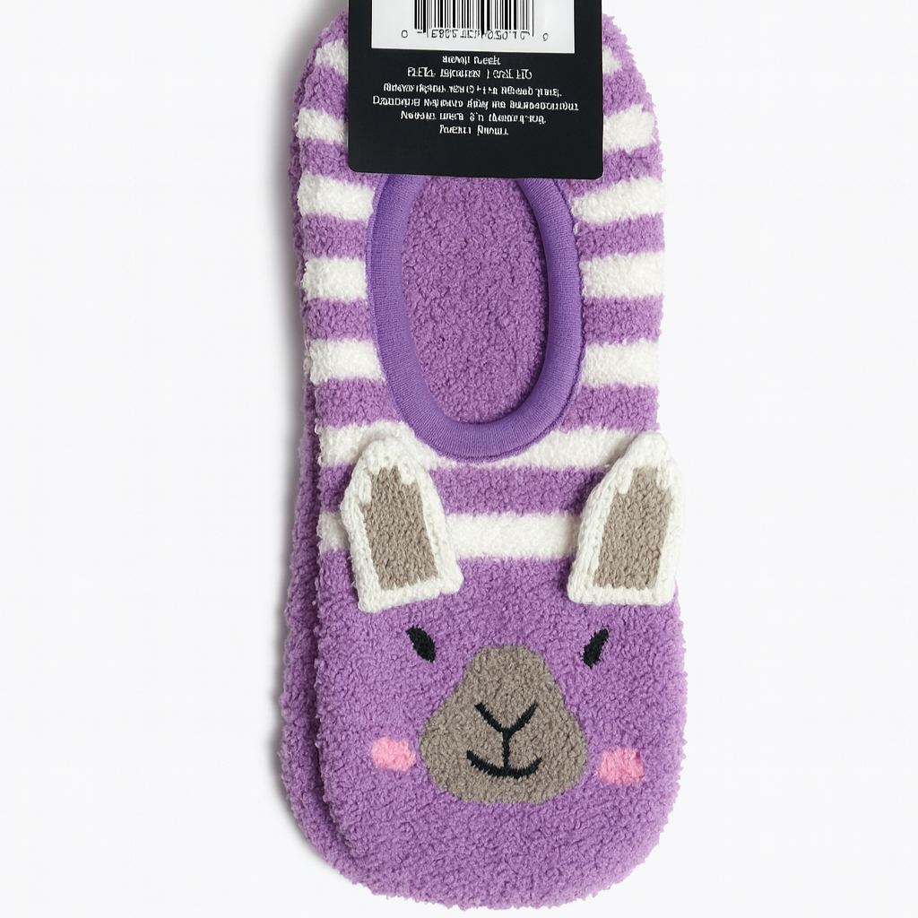 Womens Sweet Mary Jane Animal Slippers