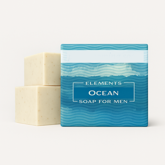 8.5OZ WRAP SOAP OCEAN