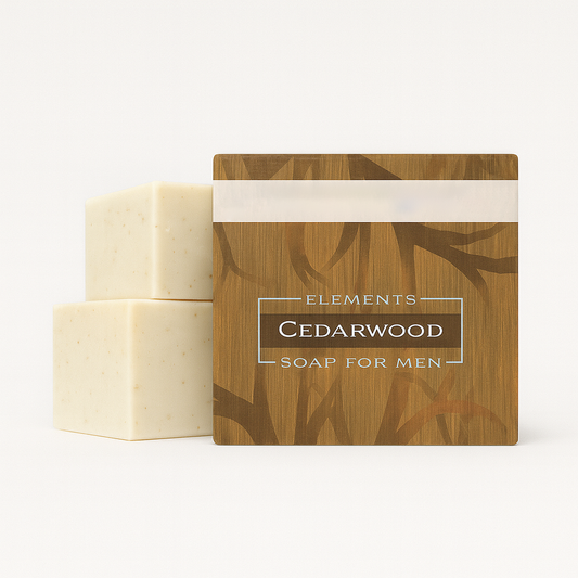 8.5OZ WRAP SOAP CEDARWOOD