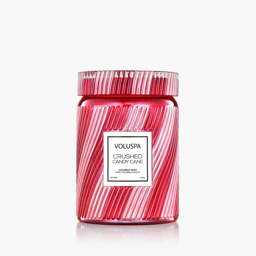 Crushed Candy Cane Small Jar Candle