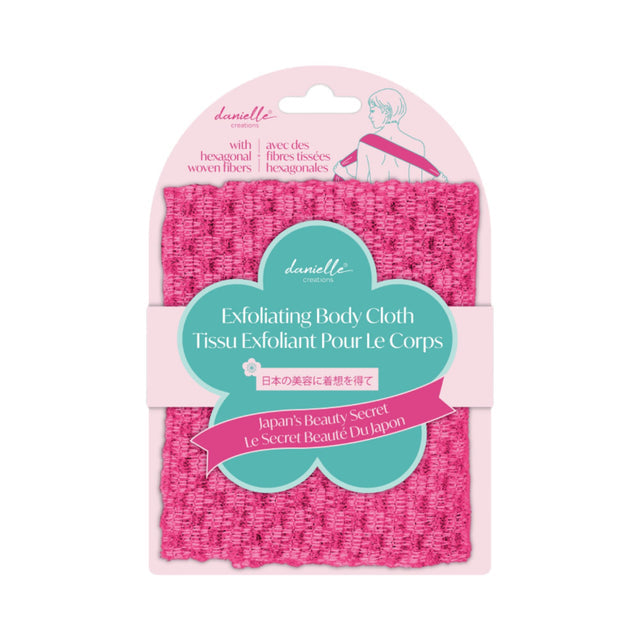 Exfoliating Back Cloth - Pink - Toalla Exfoliante