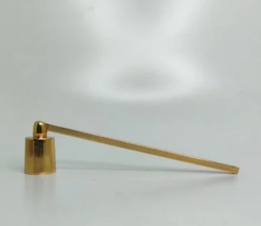 Aluminium Gold Snuffer - Apagavelas
