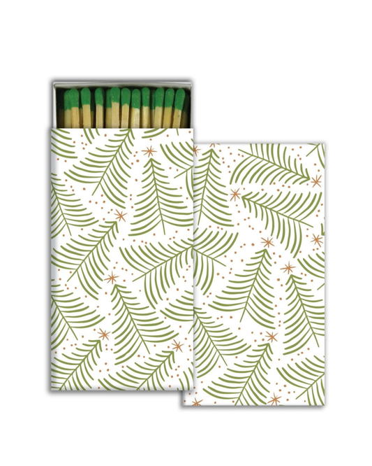 simple trees decorative matchbox