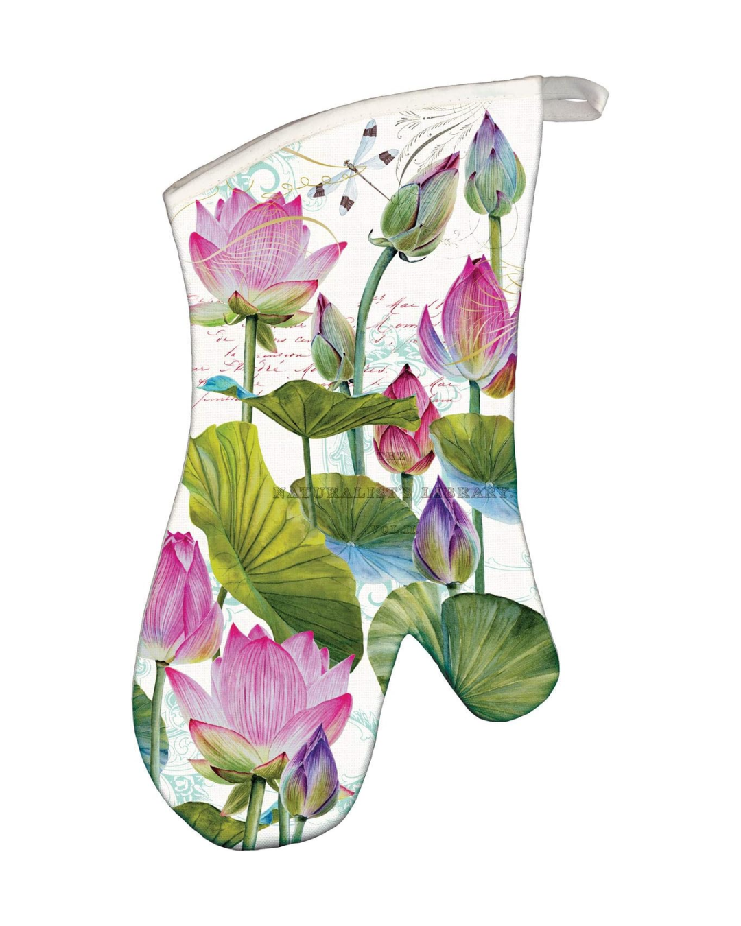 Water Lilies Oven Mitt