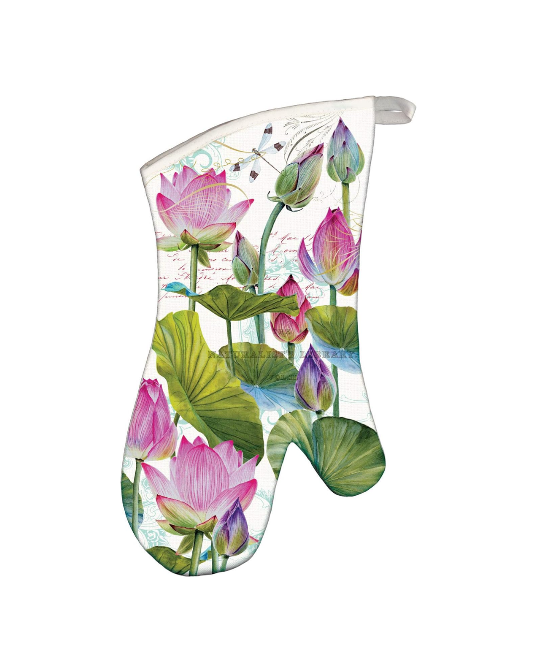 Water Lilies Oven Mitt