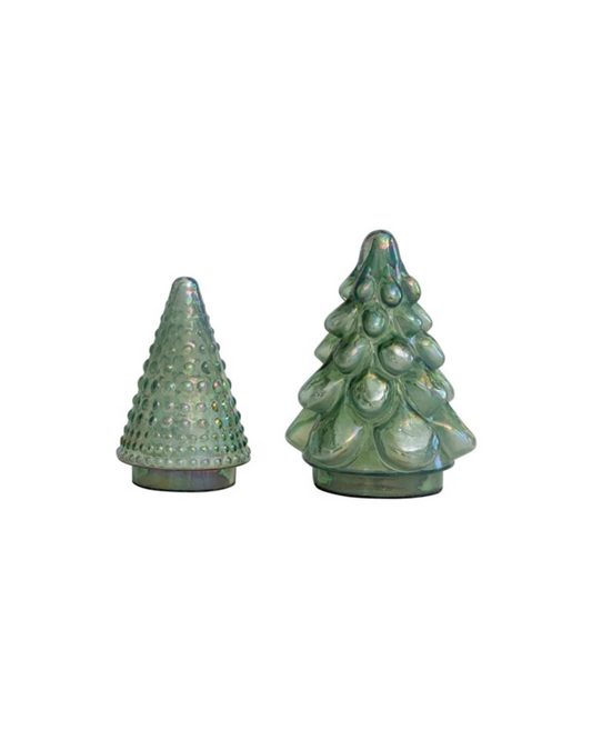 Embossed Glass Tree 2 Styles