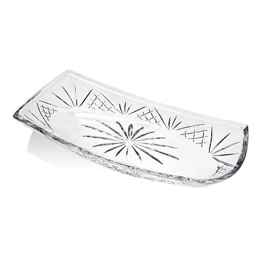 Dublin Crystal Oval Tray