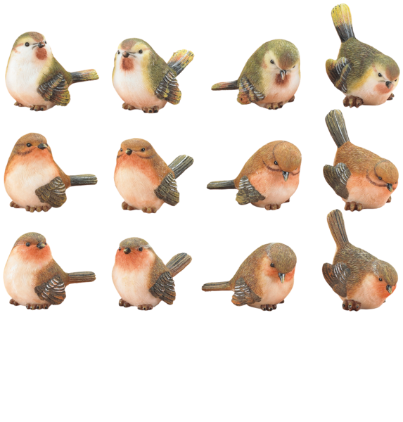 Garden Bird Figurines - Figuras de Aves
