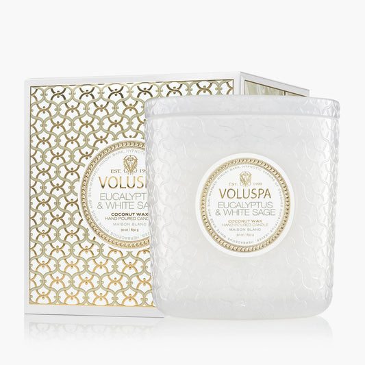 Eucalyptus & White Sage Luxe Candle