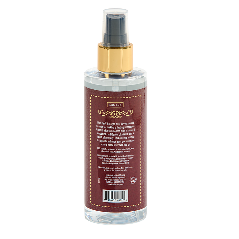 MAN BAR® Cologne Mist Exotic Musk & Sandalwood
