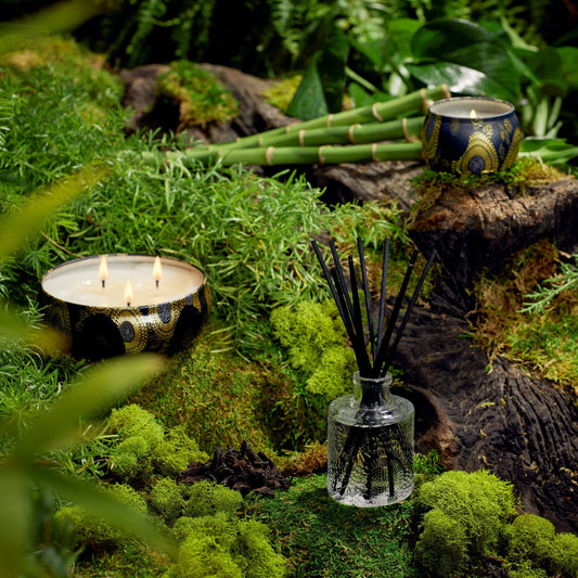 Moso Bamboo 3 Wick Candle