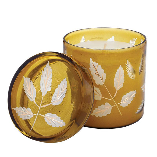 GREEN FOLIAGE CANDLE