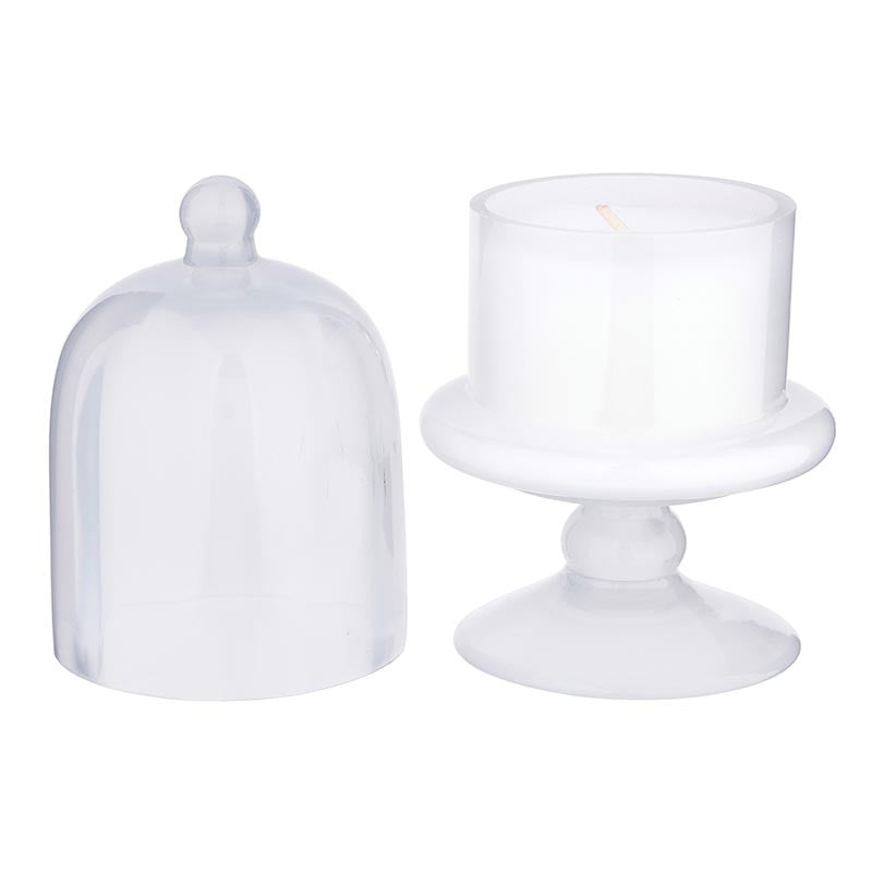 WHITE CLOCHE CANDLE